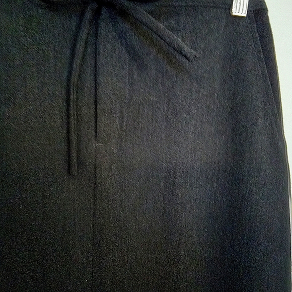 GAP  Grey Front Opening Tie Pencil Skirt - Picture 9 of 9